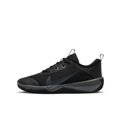Image of Nike Performance OMNI Court Unisex Neutral running shoes for kids, Size: 6, Black/anthracite Textile/synthetics