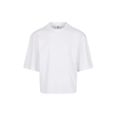 Image of Urban Classics Cropped Basic Tshirt, Men&#039;s, Size: 3XL, White