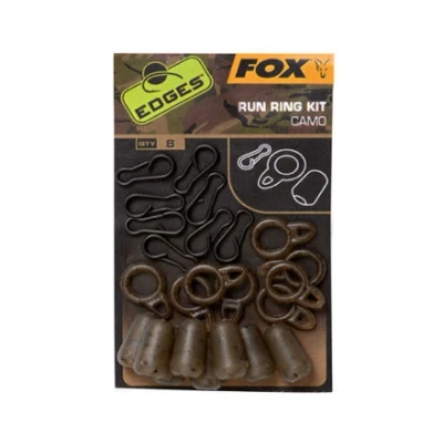 Image of Fox Edges Camo Run Ring Kit Carp hooklink material