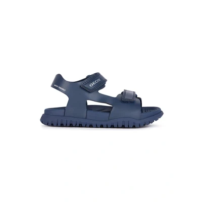 Image of Geox Fusbetto Unisex Sandals for kids, Size: 13K, Navy Acrylic