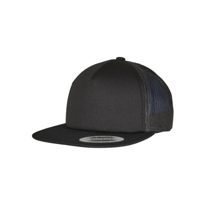 Image of Flexfit Foam Trucker Cap, black, One Size