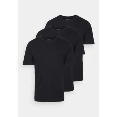 Image of BOSS Classic 3 PACK Undershirt, Men&#039;s, Size: Small, Black