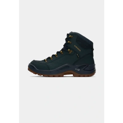 Image of Lowa Renegade WARM GORE TEX MID Winter boots, Men&#039;s, Size: 9.5, Navy Nubuck/textile