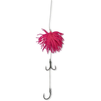 Image of Black Cat Real Worm Teaser 80g Pink Lure