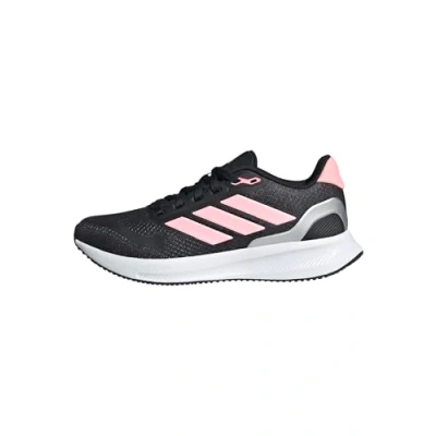 Image of adidas Performance Falcon 5 KIDS Trail running shoes core black pink spark silver metallic for kids, Size: