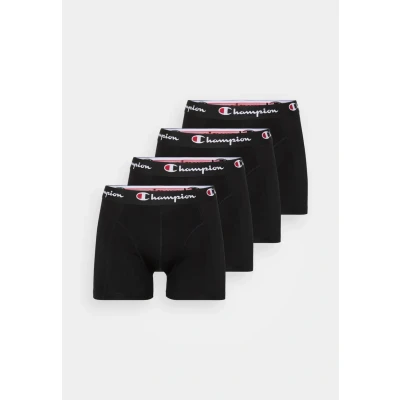 Image of Champion Boxer 4 PACK Pants, Men&#039;s, Size: Small, Black