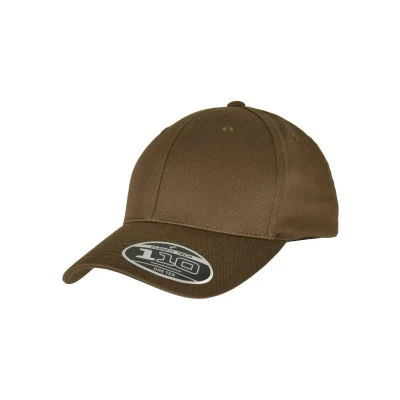 Image of Flexfit Curved Visor Snapback Cap, Men&#039;s, Size: One Size, Olive