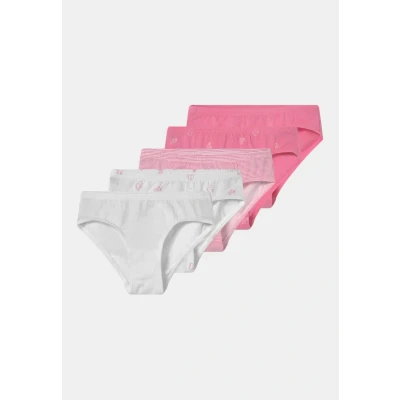 Image of Schiesser 5 PACK Briefs for kids, Size: 1.5y, Pink/white