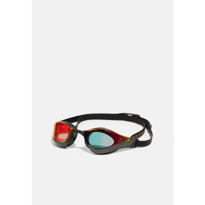 Image of Speedo Fastskin PURE Focus Goggle Mirror Unisex Goggles, Size: One Size, Black/red