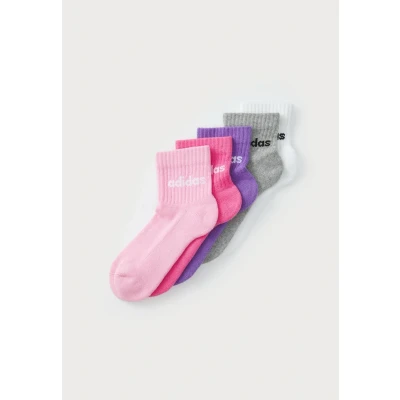 Image of adidas Unisex Kids Linear Ankle Socks 5pp