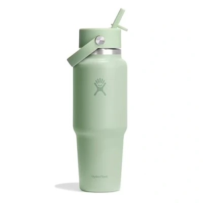Image of Hydro Flask 32oz / 946ml Wide Mouth Travel bottle + Flex Straw Cap Water