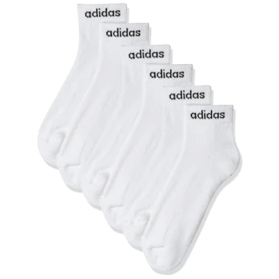 Image of adidas Unisex Linear Ankle Cushioned Socks 3 Pairs