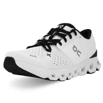Image of On Cloud X 4 Training shoe Ivory black, Men&#039;s, Size: 8.5, black Polyester