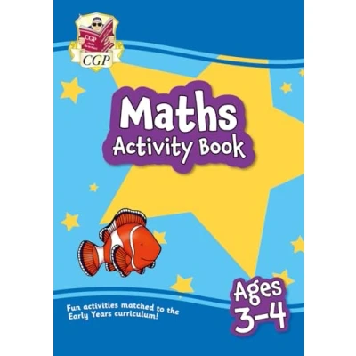 Image of Maths Activity Book for Ages 3 4 (Preschool)