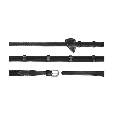 Image of Dyon 5/8&quot; Web Reins With 9 Leather Loops