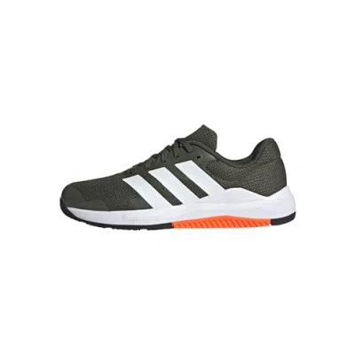 Image of adidas Performance Dropset BASE Training shoe, Men&#039;s, Size: 13, Night cargo/white/impact orange shoes