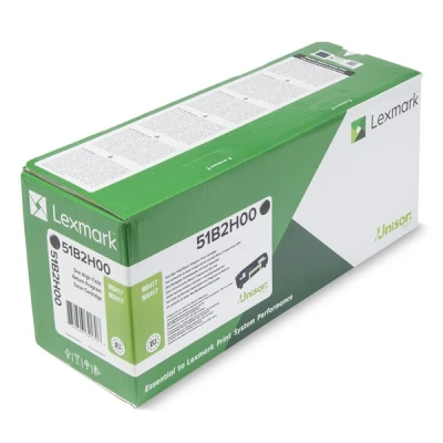 Image of Lexmark 51B2H00 High Capacity Black Return Toner Cartridge