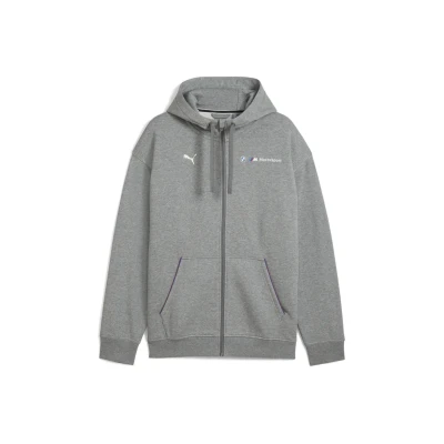 Image of PUMA Men&#039;s Bmw Mms Ess+ Fz Hooded Jacket Fl Sweat Jackets (pack of 1)