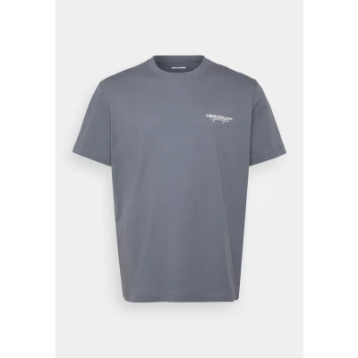 Image of Jack &amp; Jones Jorislington TYPE TEE CREW NECK Print Tshirt, Men&#039;s, Size: 3XL, Stormy weather