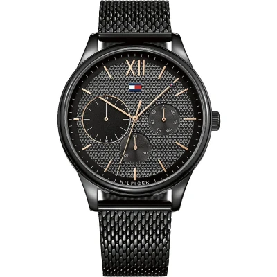 Image of Tommy Hilfiger Sophisticated Sport Watch, Men&#039;s, Size: One Size, Black