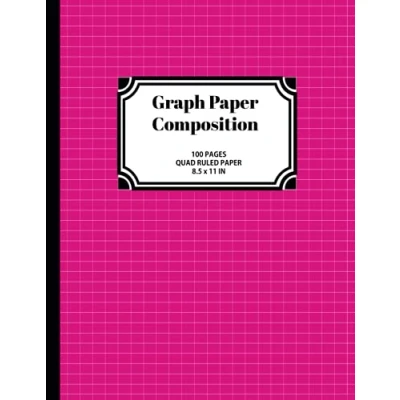 Image of Graph Paper Composition Notebook: Quad Ruled,Grid Notebook, 100 Sheets (Large, 8.5 x 11) (Graph Notebooks)