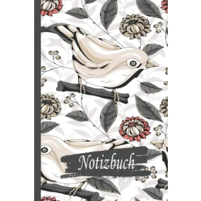 Image of Vogel Notizbuch: Notizbuch, breites liniertes, liniertes Papier Notizbuch für Schule, Studenten, Geschenk Kinder, Jungen, Mädchen, Teenager, liebhaber
