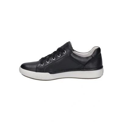 Image of Josef Seibel Claire 03 Women&#039;s Low Top Trainers, Width G (Normal), Interchangeable Footbed, black, 38 EU