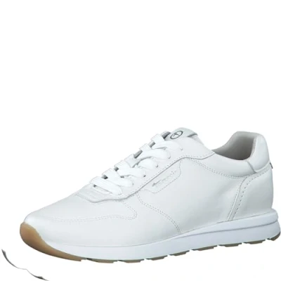 Image of Tamaris Trainers White leather, Women&#039;s, Size: 4, Leather