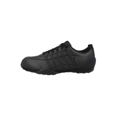 Image of K SWISS Arvee Trainers black, Men&#039;s, Size: 8.5, Black Leather
