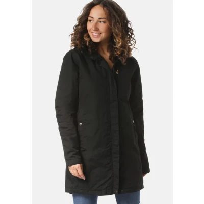 Image of Fjällräven Kiruna Padded Parka W Parka, Women&#039;s, Size: Large, Black