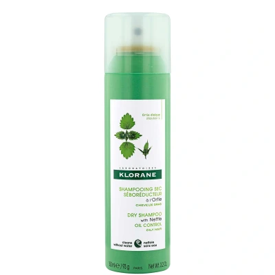 Image of KLORANE Purifying Dry Shampoo with Nettle for Oily Hair 150ml