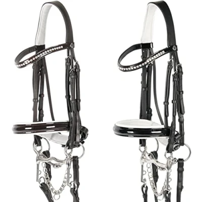 Image of Harry&#039;s Horse Double Bridle Chique