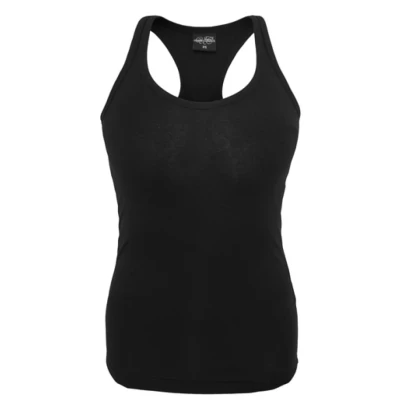 Image of Urban Classics Women&#039;s Ladies Jersey Tank Top Sports, Black (Black 7), L