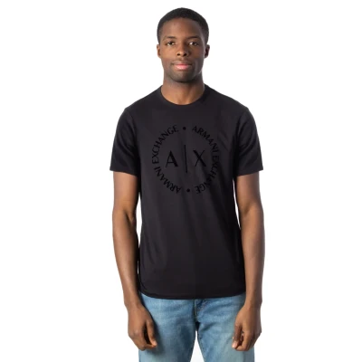 Image of Armani Exchange Men&#039;s T Shirt, Black, XXL