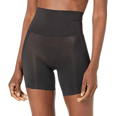Image of Maidenform Women&#039;s Thigh Shapewear, Opaque, Black, L