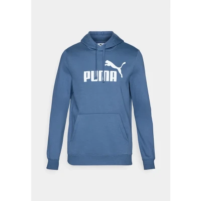 Image of Puma LOGO Hoodie Hoodie, Men&#039;s, Size: Medium, Dark indigo
