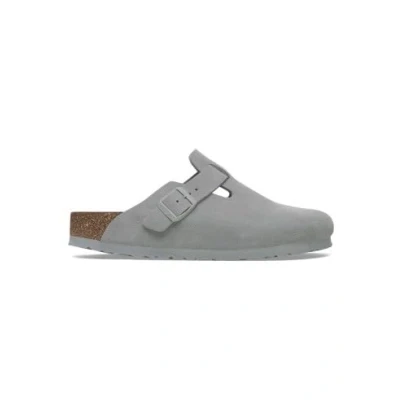 Image of Birkenstock Mules, Men&#039;s, Size: 039, Concretegray shoes
