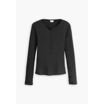 Image of Levi&#039;s DRY Goods Vacationer Long sleeved top, Women&#039;s, Size: XS, Caviar
