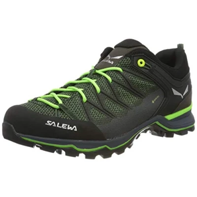 Image of Salewa MTN Trainer LITE GTX Hiking shoes, Men&#039;s, Size: 10, Myrtle/ombre blue Synthetics/textile