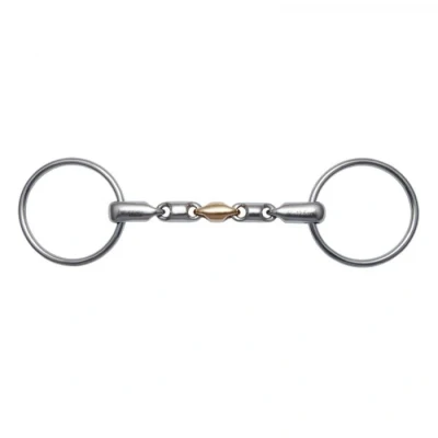 Image of Stübben Loose Ring Snaffle Max Relax Waterford RVS 12,5cm