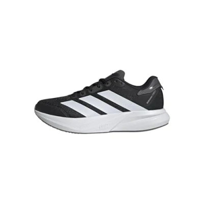 Image of adidas Performance Duramo Speed 2 Road running shoes, Men&#039;s, Size: 10, Core black/footwear white/grey five Textile/synthetics