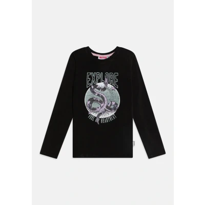 Image of Vingino Jasmine Long sleeved top for kids, Size: 2y, Washed black