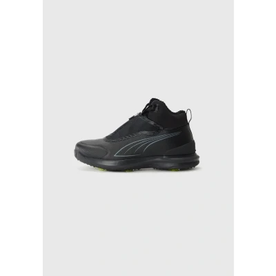 Image of Puma Men&#039;s Drylbl Boot Golf Shoe, Black Cool Dark Gray, 8 UK