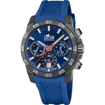 Image of Lotus Chronograph watch, Men&#039;s, Size: One Size, Blue