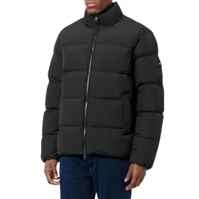 Image of Tommy Hilfiger Puffer Jacket Down jacket, Men&#039;s, Size: XXL, Black