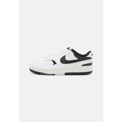 Image of Nike Sportswear Gamma Force Trainers, Women&#039;s, Size: 4, White/black/summit white/iron grey leather and imitation