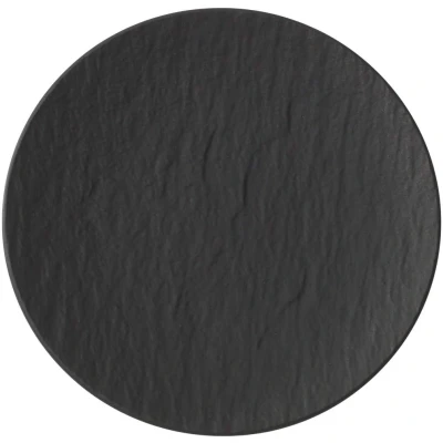Image of Villeroy &amp; Boch Plate Manufacture Rock Black ø 16 cm