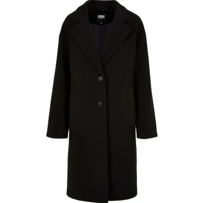 Image of Urban Classics LONG Classic coat, Women&#039;s, Size: 4XL, Black