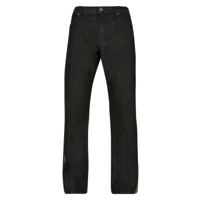 Image of Urban Classics Triangle Bootcut jeans, Men&#039;s, Size: 40x32, Black washed