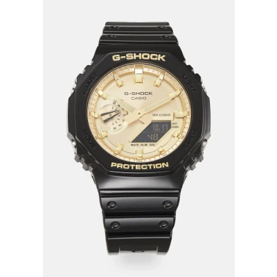 Image of G SHOCK 2100 Series Unisex Watch black/goldcoloured, Size: One Size, Black/gold coloured